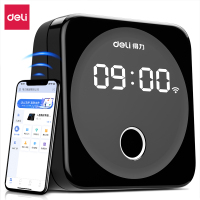 得力(deli)指纹考勤机 打卡机 签到机 Wifi智能云考勤 小巧考勤机 DL-D1 (800指纹容量)