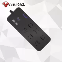 BULL公牛 GN-H306U 公牛抗电涌插座