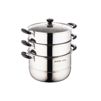 苏泊尔乐尚不锈钢三层蒸锅VZ26BS02