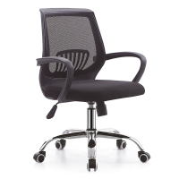 榭邦 职员椅转椅升降转椅家用网布透气办公椅 (黑白两色可选)