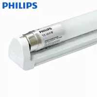 飞利浦PHILIPS T8飞凡日光灯管套装600mm 8w LED单管空包支架+灯管(默认白光) 套装×2 企业定制