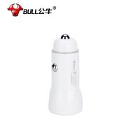 [精选]公牛(bull)GN-U112CN(塑料)车载充电器(PET盒)2.4A 双USB