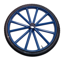 手推车车轮 手推轮胎 车轮胎工地手推车轮胎 1个