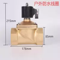 企采严选 水阀50 两头带丝牙