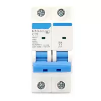 LBYZY NXB微型断路器 小型过载空气开关 NXB-63-2P 6A 5个起订