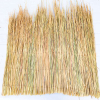 企购优品稻草垫子防滑防冻编织草垫子 长1米宽1米