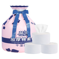 蓝漂(Lampure) 蓝漂棉柔巾洗脸巾200g*3卷