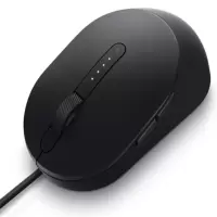 双飞燕(A4TECH) OP-520NU 鼠标 有线鼠标 办公鼠标 便携鼠标 对称鼠标黑色