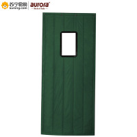 aurora定制棉门帘2*1.3m牛津布军绿色(带窗户)