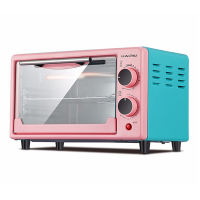 海牌 电烤箱10L 家用烘焙烤箱温控可视烤炉HP-K110