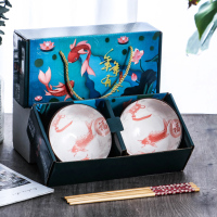 年年有余2碗2筷套装