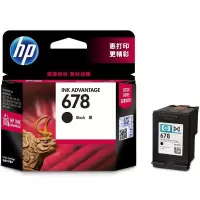 惠普(hp)CZ107AA 678黑色墨盒 黑 2只价(个)