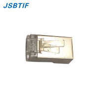 JSBTIF水晶头六类单屏蔽RJ45