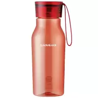 乐扣乐扣(LOCK&LOCK) ABF663PIK ECO系列便携男女式小口提手杯子350ML 粉色 3个装