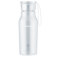 乐扣乐扣(LOCK&LOCK) ABF663WHT ECO系列便携男女式小口提手杯子350ML 白色 3个装