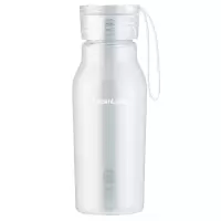 乐扣乐扣(LOCK&LOCK) ABF663WHT ECO系列便携男女式小口提手杯子350ML 白色 3个装