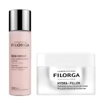 菲洛嘉(FILORGA)肌源赋活精华水150ml+菲洛嘉玻尿酸盈润面霜50ml(补水保湿 紧致淡纹 法国原装进口)