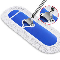 雅高 商用平板拖把 大号尘推 木地板大理石瓷砖吸水棉纱平板拖把 100CM