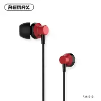 REMAX 金属音乐通话耳机 RM-512 红色 YD
