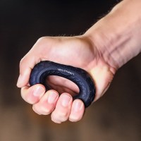 [健芬欣]劳拉之星硅胶握力器健身握力圈练手力男女手指训练锻炼康复训练器