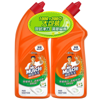 威猛先生(Mr Muscle) 柠檬草香 (500g+100g)*4 洁厕液洁厕灵 深层净力 单套价格