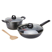 炊大皇(COOKER KING)LP48967 高丽麦饭石三件套