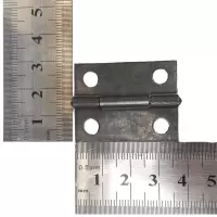 恩鸽 铁合页 柜门箱包合页 木门合页普通焊接铰链 20付 长38mm