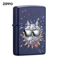 zippo芝宝打火机zippo正版原装防风煤油打火机239-C-000011摇滚法斗 摇滚法斗-新机无油