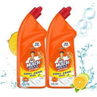 威猛先生 洁厕灵 柠檬草香 750g*2瓶 洁厕液 洁厕剂 马桶厕所清洁剂 洁厕宝 去异味 洁厕神器 除垢 去渍