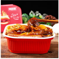 晋唐 辣味客自热火锅 素食420g*12盒/件