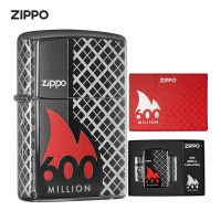 zippo芝宝打火机zippo正版原装防风煤油打火机49272-000005突破6亿纪念时刻 纪念时刻套装-新机无油