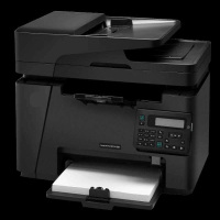 惠普黑白激光打印机复印扫描传真HPm128fn