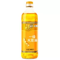 福临门 食用油 一级 大豆油900ml