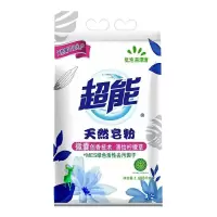 超能 天然皂粉1.688kg/袋 馨香柔软 低泡易漂 衣物清洁