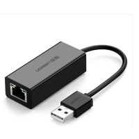 绿联(Ugreen)电脑转换线 转换器 30305单个装-(个)黑色