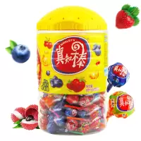 真知棒水果什锦味108支*1罐装(4种口味)