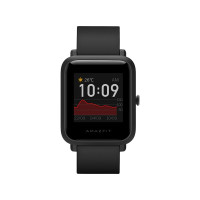 小米生态 Amazfit 米动智能手表 青春版1S 碳黑色 ct