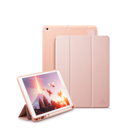 平板电脑三折皮套ipad保护套带笔槽 适用iPad Pro 12.9 2020