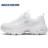 Skechers斯凯奇女鞋2020新款D'lites熊猫鞋复古厚底休闲运动鞋11931-WNVR