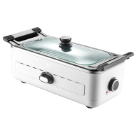 [精选]久量(DP) DP-0332 多功能无烟烧烤炉(锅)一盘多用 白色 单位:台