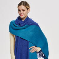 恒源祥 HYX004WJ新款针织围巾披肩/ 190x47cm 新款两色