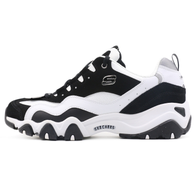 Skechers斯凯奇男鞋2020新款运动鞋黑白熊猫鞋休闲鞋666049-BKW