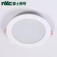 雷士照明 NLED9205 嵌入式LED筒灯工程款超薄筒灯 12W 白光