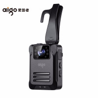 爱国者(aigo) 音视频记录仪DSJ-T5 128G 1296P高清红外夜视红蓝爆闪11小时连续录像三防加密激光定位