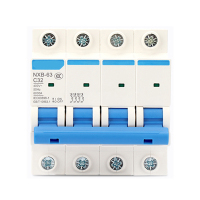 LBYZY NXB微型断路器 小型过载空气开关 NXB-63-4P 32A
