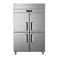 澳柯玛四门商用厨房冰箱立式不锈钢双温冰柜VCF-937XG