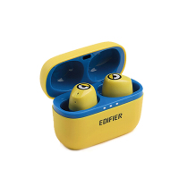 漫步者W3小黄人真无线蓝牙耳机迷你运动防水通话入耳式 黄色