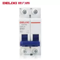 德力西 2P小型断路器 63A
