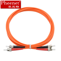 企购优品Pheenet菲尼特 多模光纤跳线双芯尾纤光缆电信级 可定做 ST-ST 3米 单根装