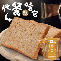 WQMD花蜜家黑麦面包无糖精吐司粗粮早餐健康代餐切片零食面包 1000g/箱